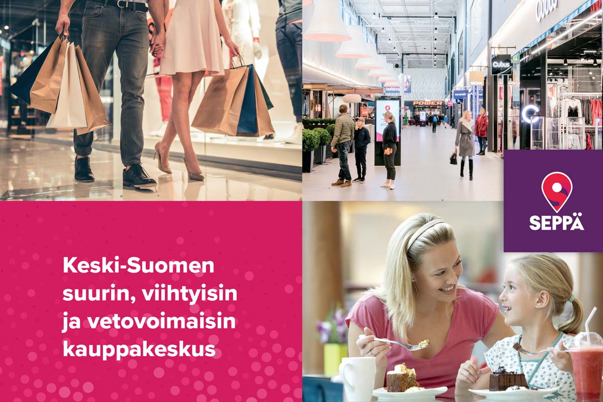 Kauppakeskus Seppä – Asiakasuskollisuutta monikanavamarkkinoinnilla